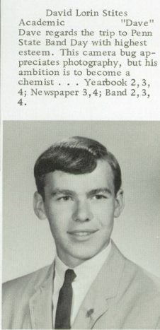 Womelsdorf Yearbook 1967 Seniors 9 David Stites.png